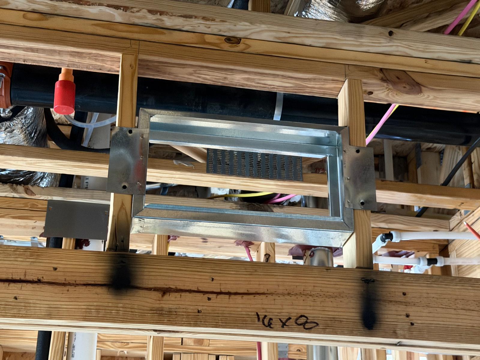 L&M Building Systems HVAC installation project